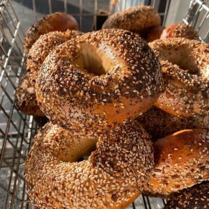 Bagel With Peanut Butter